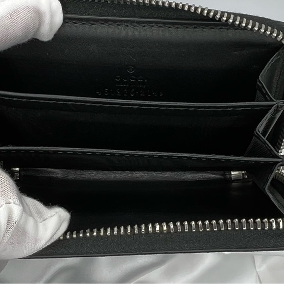 GUCCI Supreme GG Logo Wolf Zippy Coin Card Wallet - Picture 6 of 10